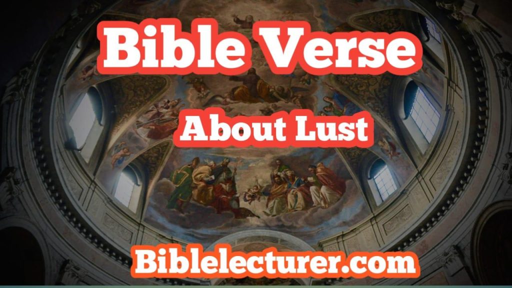 Bible Verses About Lust