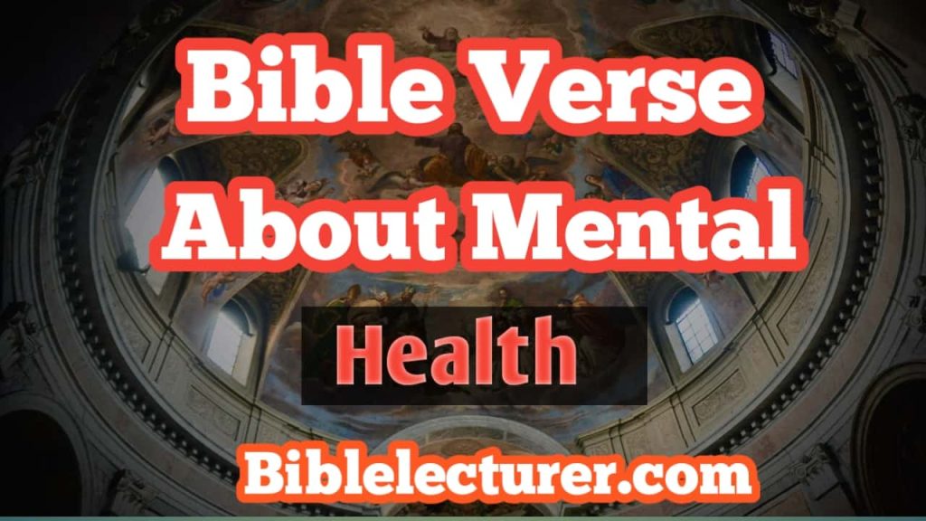 Bible Verses About Mental Health