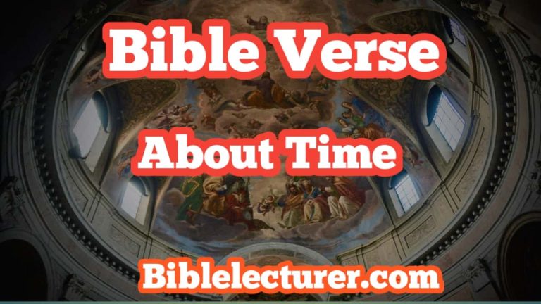 Bible Verses About Time