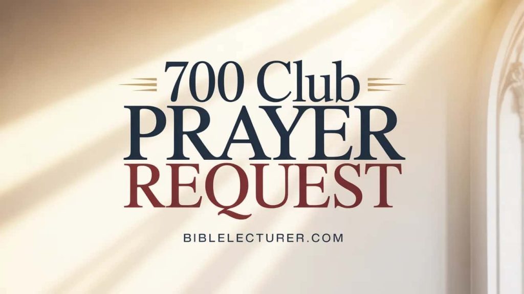700 Club Prayer Request