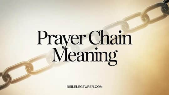 Prayer Chain Meaning