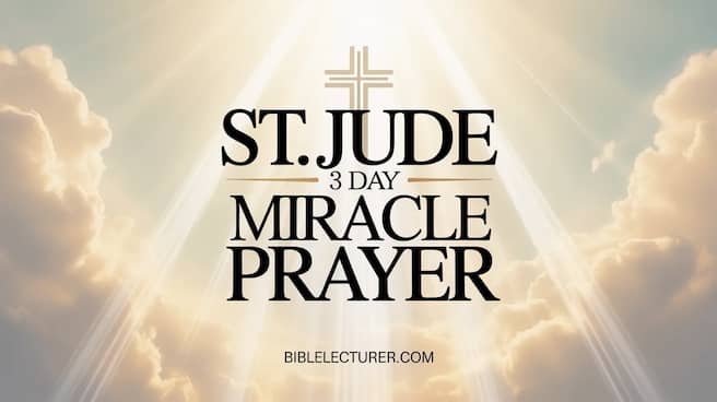 St. Jude 3 Day Miracle Prayer