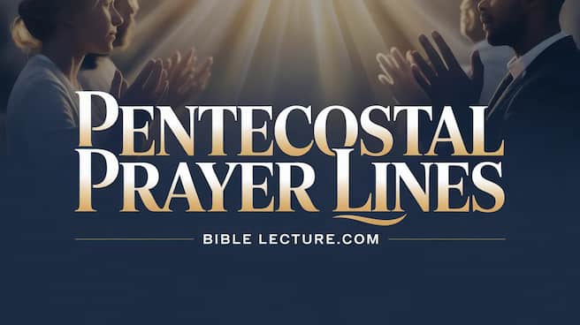 Pentecostal Prayer Lines