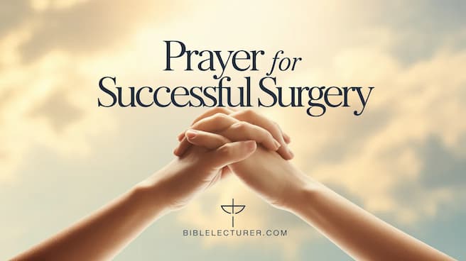 Prayer for Successful Surgery