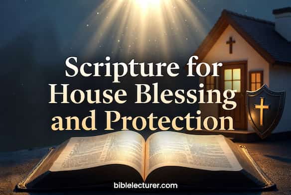 Scripture for House Blessing and Protection